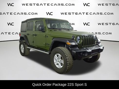 Used 2021 Jeep Wrangler Unlimited Sport image 2