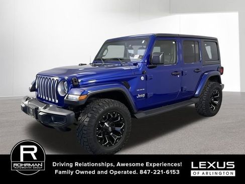 Used 2018 Jeep Wrangler Unlimited Sahara AWD/4WD image 1