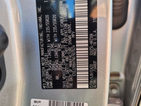 Used 2022 Toyota Highlander XSE image 48