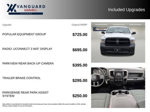 Used 2017 RAM 1500 Tradesman w/ Popular Equipment Group image 9