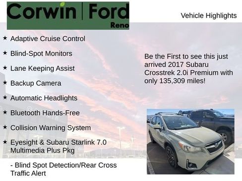 Used 2017 Subaru Crosstrek 2.0i Premium AWD/4WD image 4