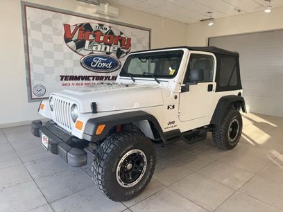 Used 2004 Jeep Wrangler X w/ Full Face Tire & Wheel Group