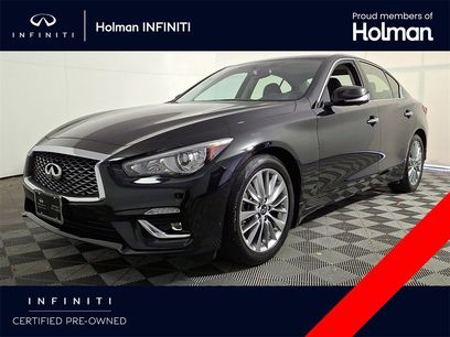 Certified 2022 INFINITI Q50 Luxe w/ Cargo Package