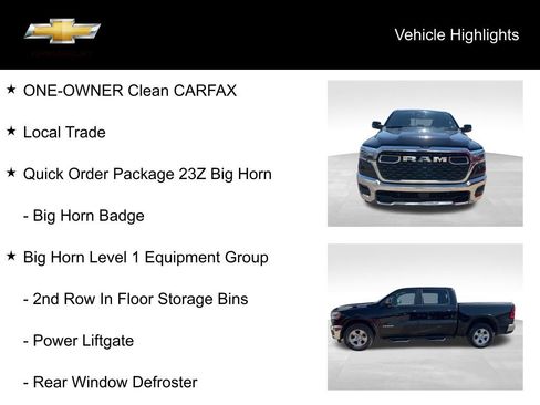 Used 2025 RAM 1500 Big Horn AWD/4WD image 19