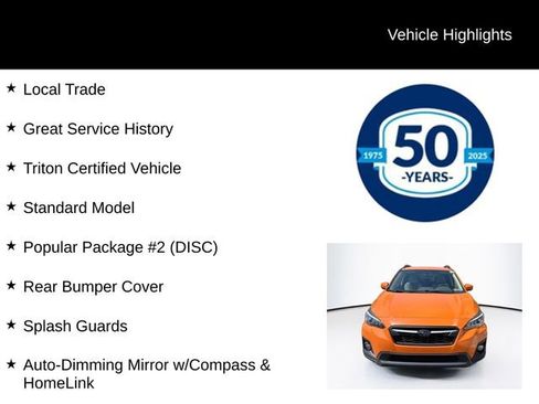Used 2018 Subaru Crosstrek 2.0i Premium w/ Popular Package #2 AWD/4WD image 5