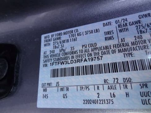 Certified 2024 Ford F150 XLT w/ Mobile Office Package image 36