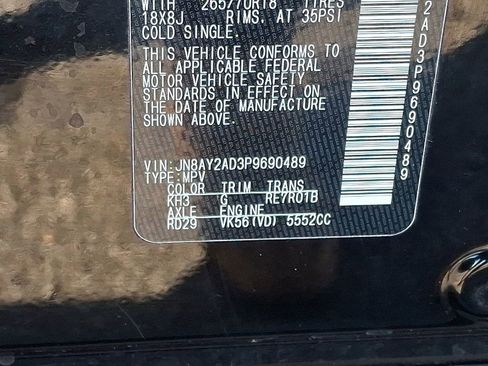 Used 2023 Nissan Armada SV w/ Cargo Package AWD/4WD image 27