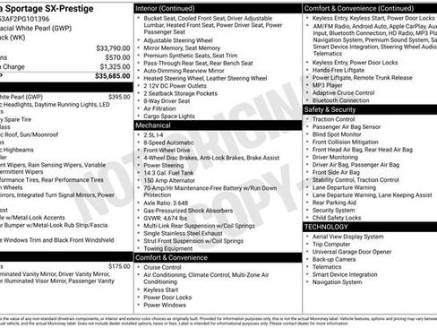 Used 2023 Kia Sportage SX image 22