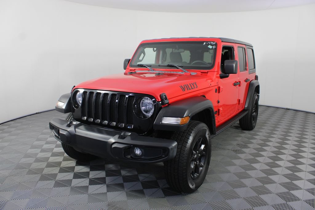Used 2021 Jeep Wrangler Unlimited Sport AWD/4WD image 19
