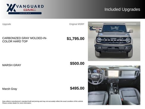 Used 2026 Ford Bronco Outer Banks AWD/4WD image 9