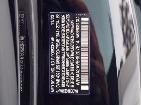 Certified 2024 Porsche 911 Carrera T RWD image 24