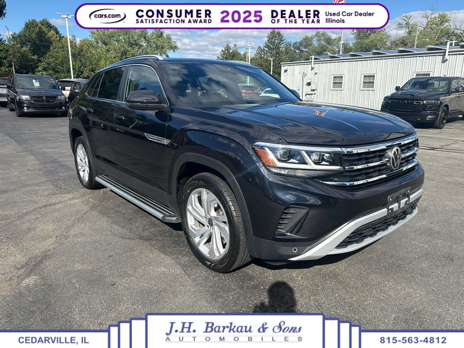 Used 2021 Volkswagen Atlas Cross Sport SEL w/ Cross Sport MDO Package AWD/4WD image 1