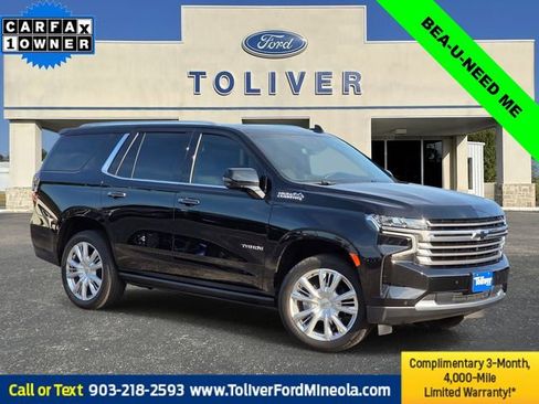 Used 2021 Chevrolet Tahoe High Country w/ Premium Package AWD/4WD image 1