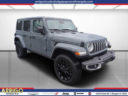 Used 2025 Jeep Wrangler Sahara 4xe w/ Safety Group image 1
