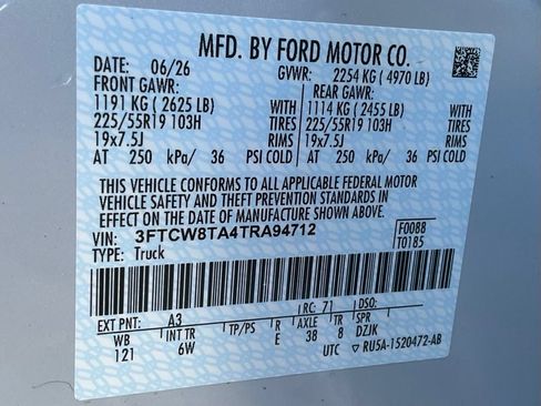 New 2026 Ford Maverick Lobo AWD/4WD image 50