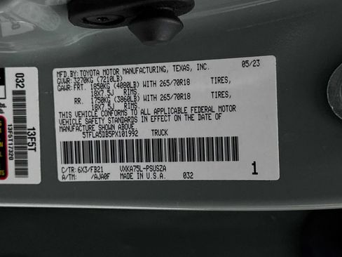 Used 2023 Toyota Tundra SR5 w/ TRD Off-Road Package AWD/4WD image 38