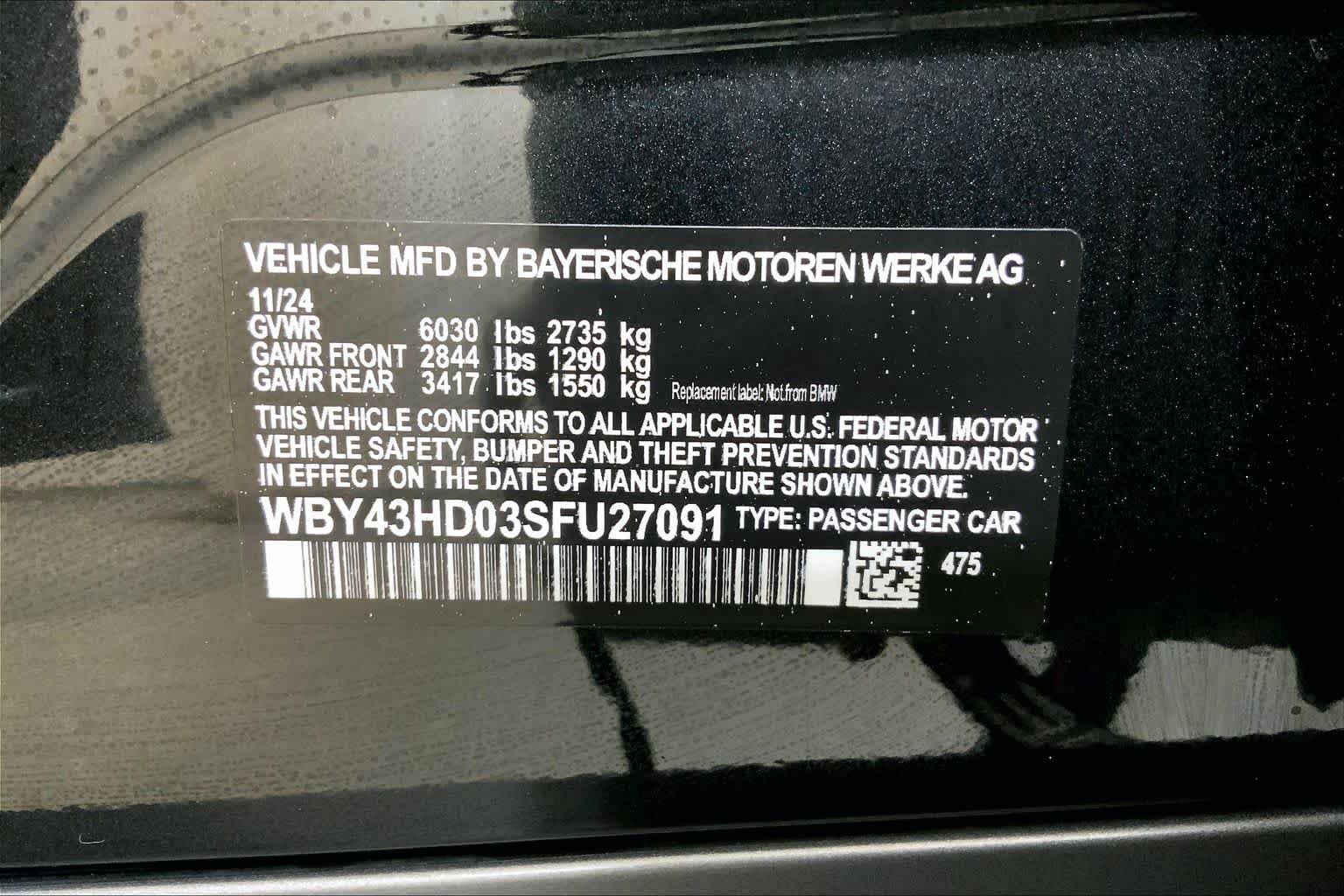 Used 2025 BMW i4 xDrive40i w/ Premium Package AWD/4WD image 36