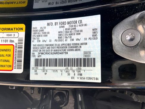 Used 2022 Ford Bronco Sport Outer Banks AWD/4WD image 37