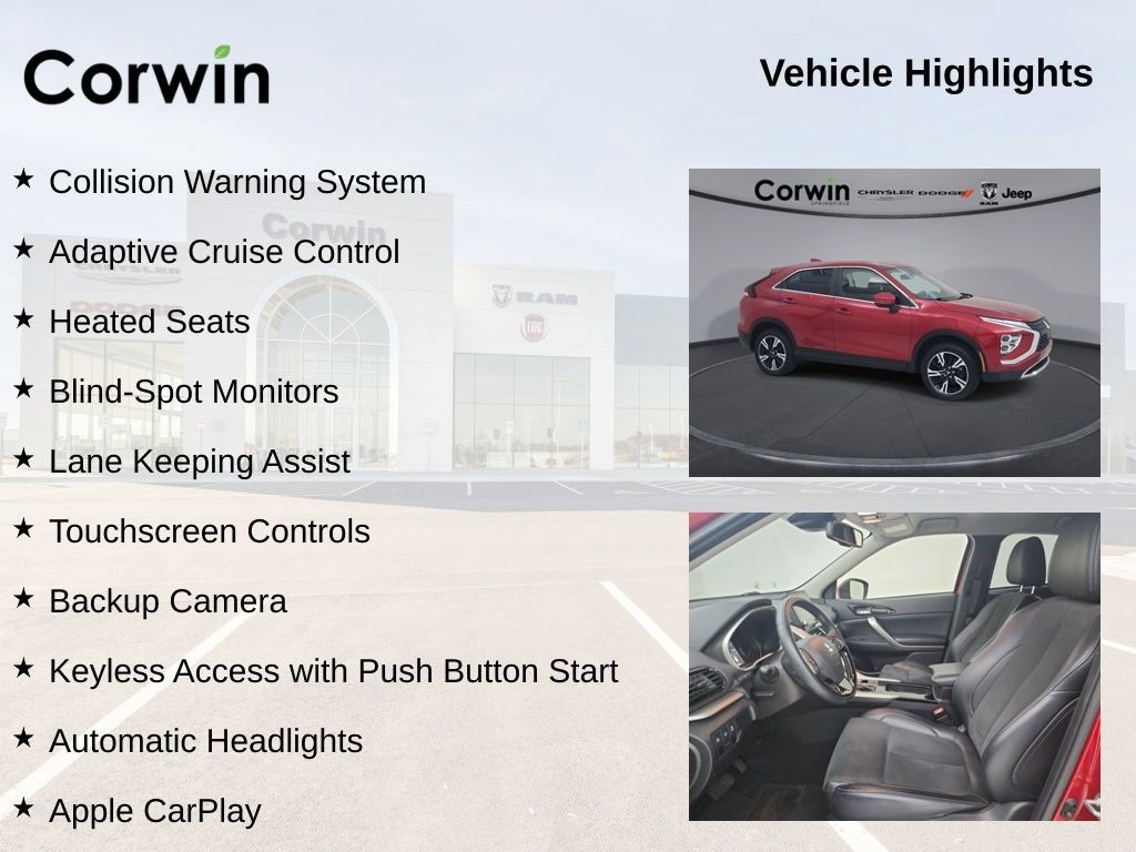 Used 2024 Mitsubishi Eclipse Cross SE AWD/4WD image 11