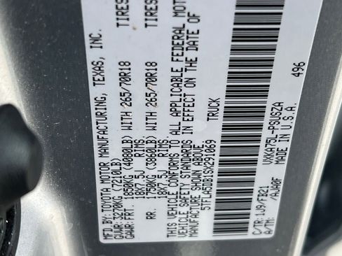 Certified 2025 Toyota Tundra SR5 w/ TRD Off-Road Package image 24