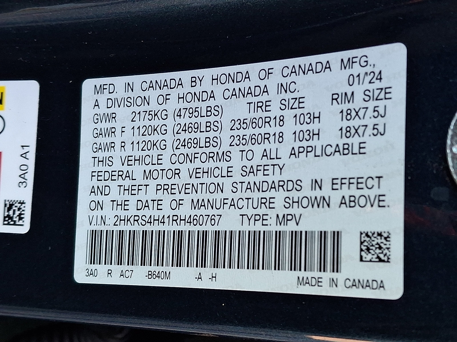 Used 2024 Honda CR-V EX image 29
