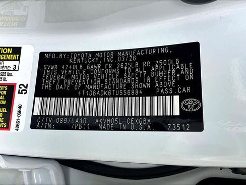 New 2026 Toyota Camry XLE AWD/4WD image 18