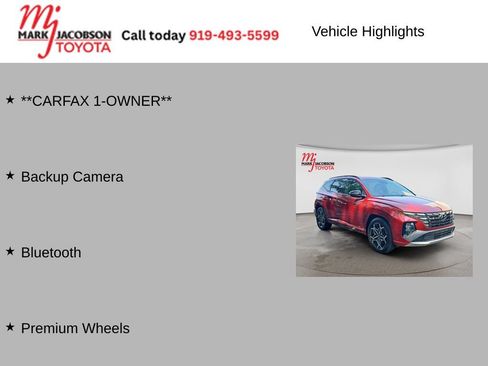 Used 2022 Hyundai Tucson N Line w/ Cargo Package FWD image 6