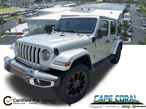 Used 2023 Jeep Wrangler Unlimited Sahara w/ Cold Weather Group image 1