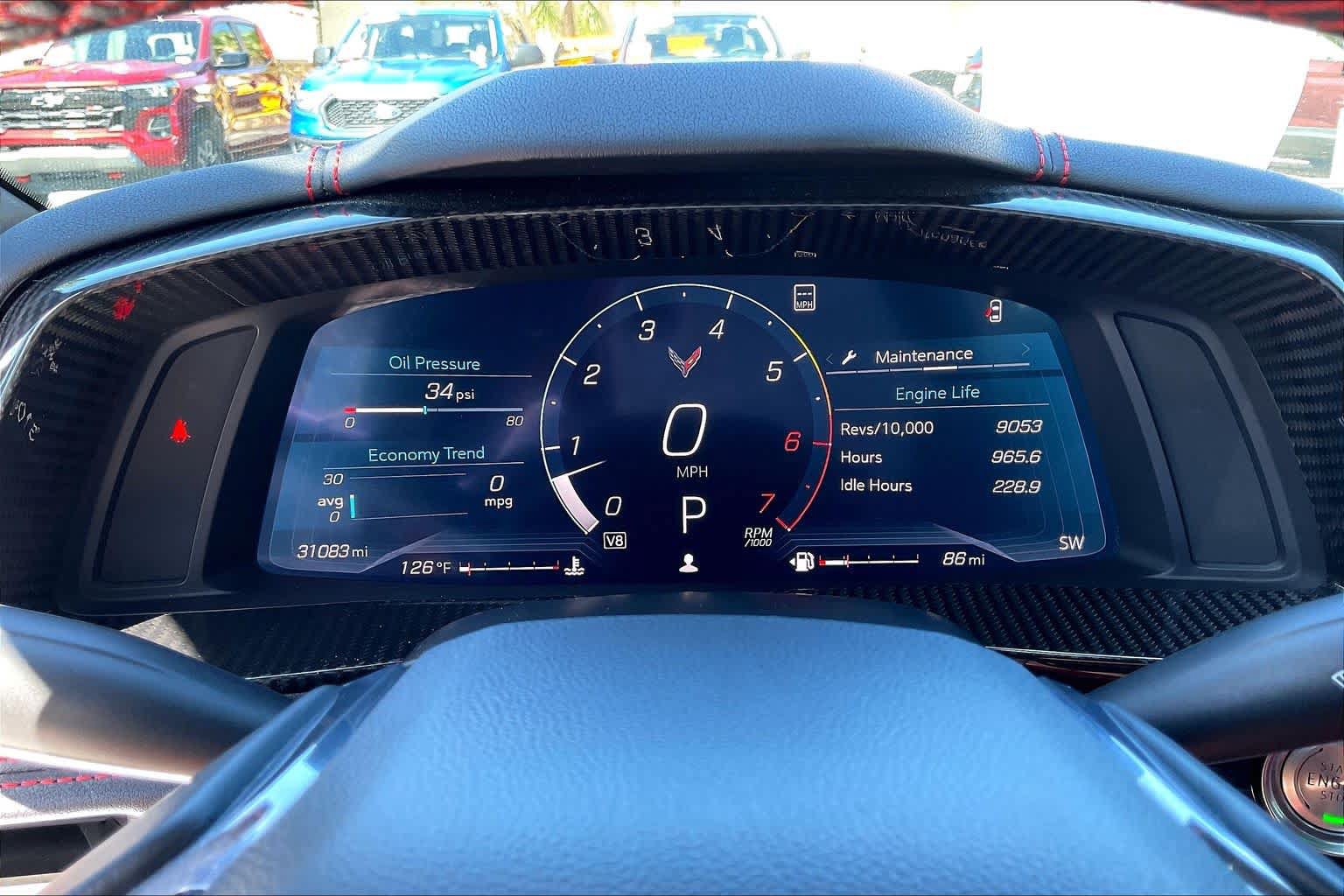 Used 2021 Chevrolet Corvette Stingray Preferred Cpe w/ Engine Appearance Package RWD image 40