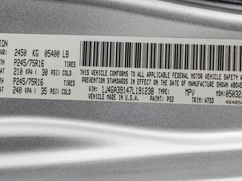 Used 2007 Jeep Wrangler X image 57