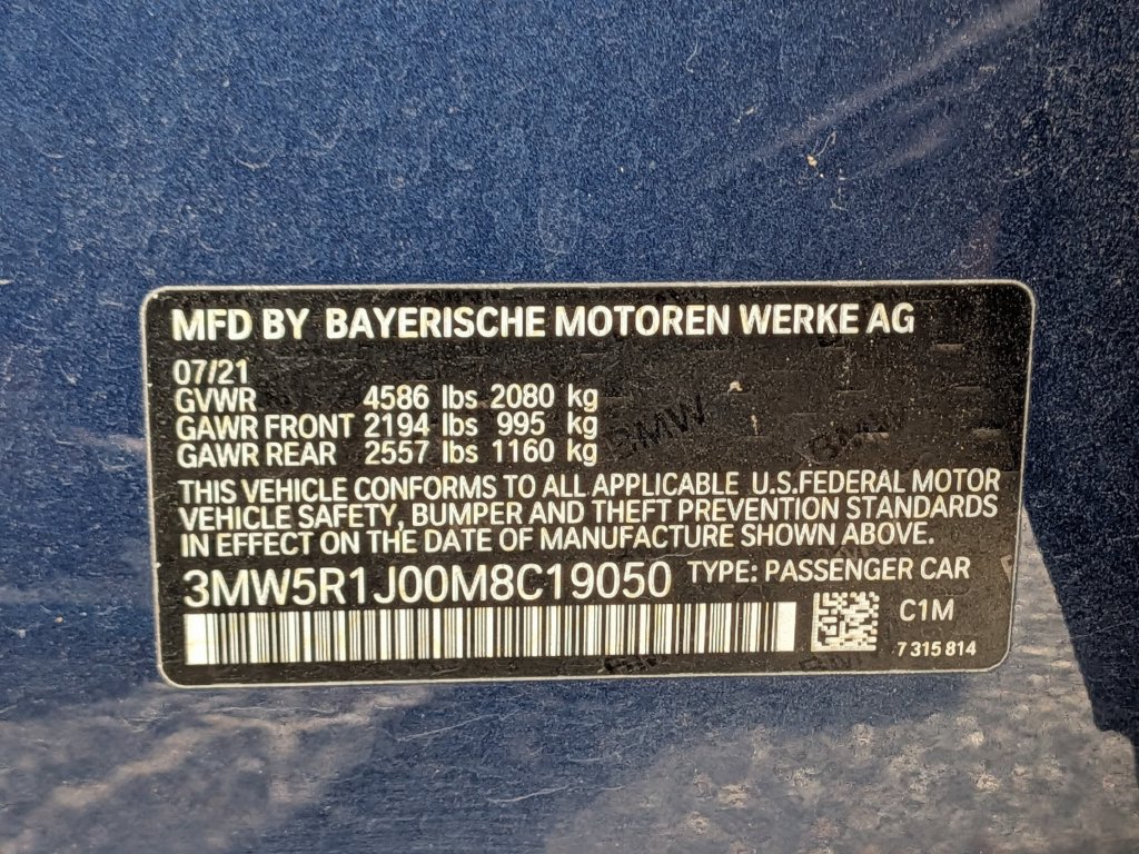 Used 2021 BMW 330i Sedan w/ Convenience Package RWD image 24