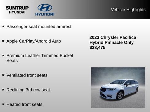 Used 2023 Chrysler Pacifica Pinnacle image 23