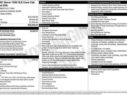 Used 2020 GMC Sierra 1500 SLE w/ SLE Value Package AWD/4WD image 26