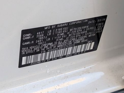 New 2026 Subaru Crosstrek 2.5i Limited AWD/4WD image 16