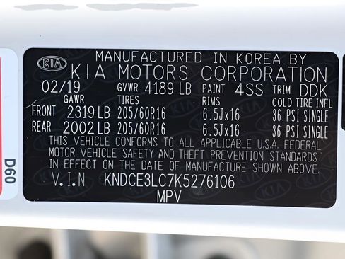 Used 2019 Kia Niro EX w/ Option Group 040 FWD image 20