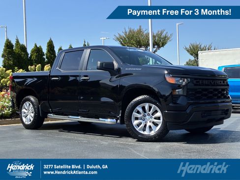 Used 2022 Chevrolet Silverado 1500 Custom RWD image 1