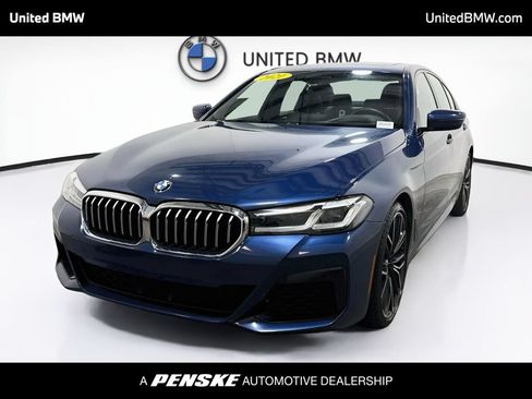 Used 2021 BMW 540i xDrive w/ M Sport Package AWD/4WD image 1