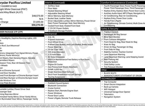 Used 2024 Chrysler Pacifica Limited image 13