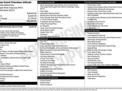 Used 2024 Jeep Grand Cherokee Altitude AWD/4WD image 13