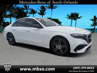 Used 2025 Mercedes-Benz E 350 4MATIC Sedan w/ MBUS Superscreen Package