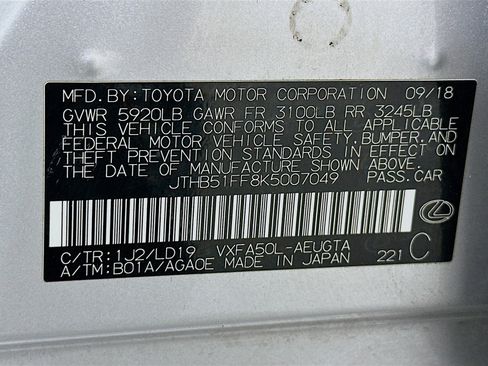 Used 2019 Lexus LS 500 LS 500 image 12