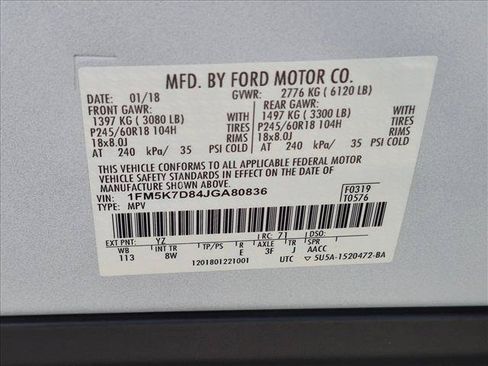 Used 2018 Ford Explorer XLT FWD image 15