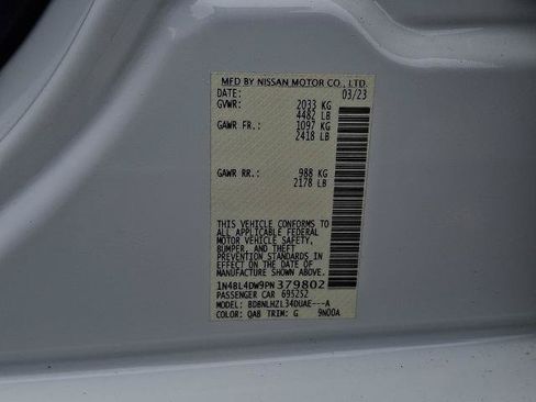 Certified 2023 Nissan Altima 2.5 SV w/ SV Premium Package AWD/4WD image 29