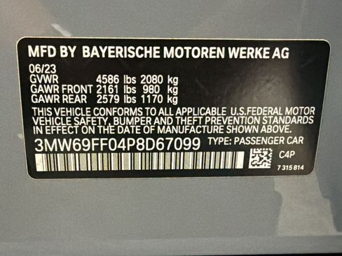 Used 2023 BMW 330i Sedan w/ M Sport Package RWD image 26