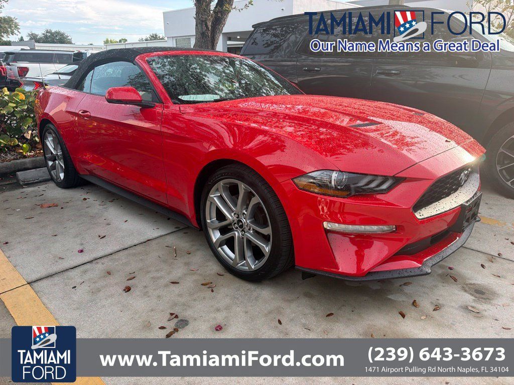 Used 2022 Ford Mustang Premium w/ Equipment Group 201A RWD image 1