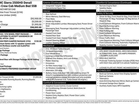 Used 2024 GMC Sierra 2500 Denali Ultimate AWD/4WD image 7