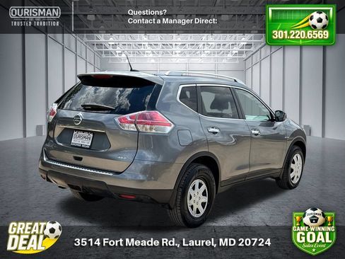 Used 2016 Nissan Rogue S w/ Appearance Package AWD/4WD image 3