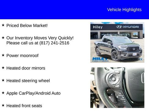 Used 2023 Honda Ridgeline Black Edition image 9