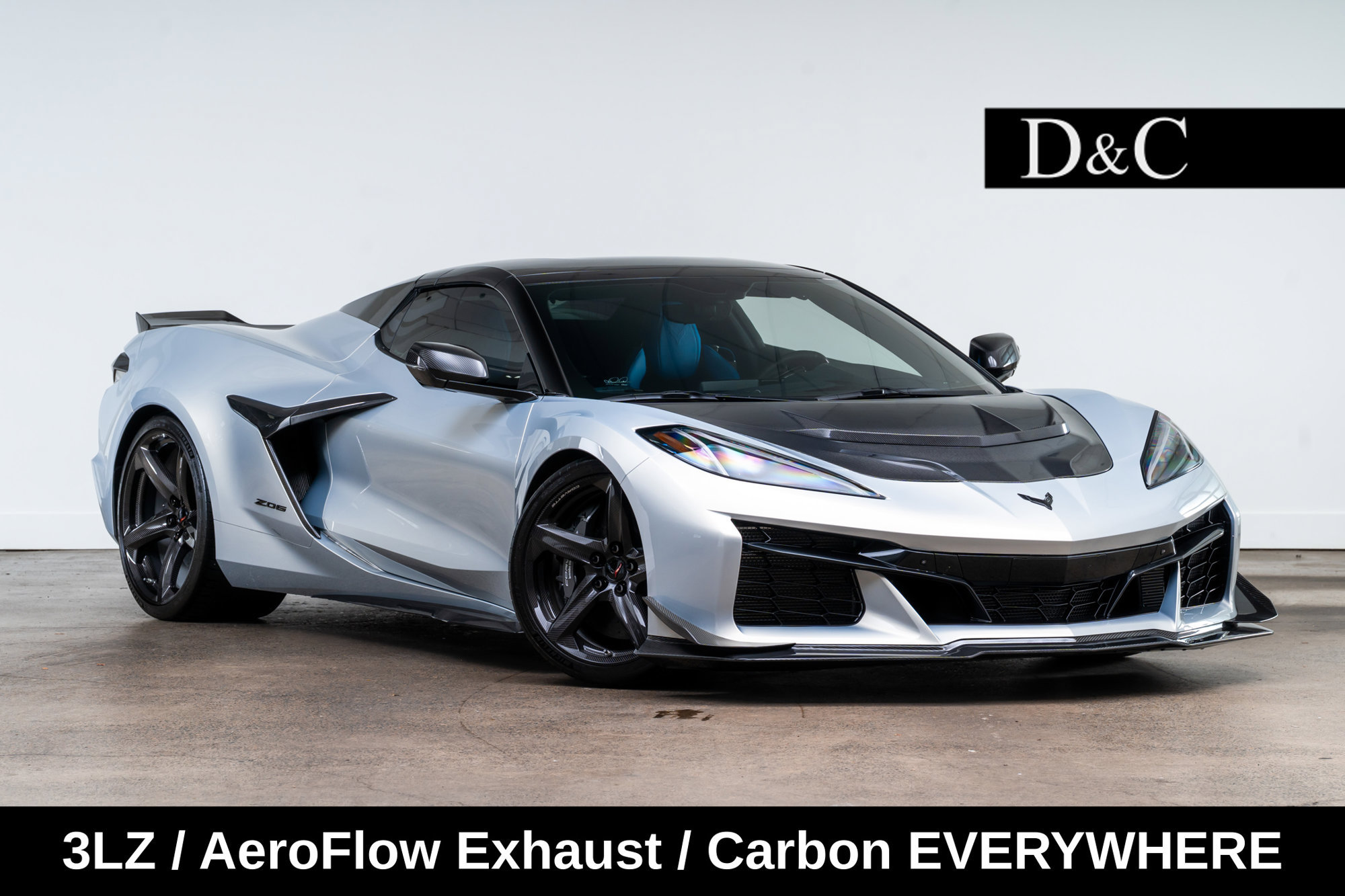 Used 2023 Chevrolet Corvette Z06 w/ Stealth Interior Trim Package RWD image 1