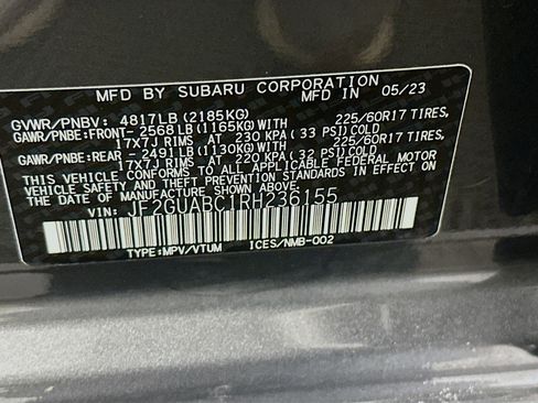 Used 2024 Subaru Crosstrek 2.0i image 12